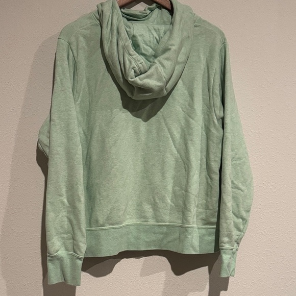 Nike Women's Light Green Hoodie - Picture 2 of 3